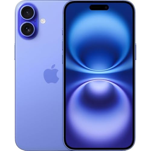 Apple iPhone 16 Plus, 512GB, Ultramarine - Unlocked (Renewed)