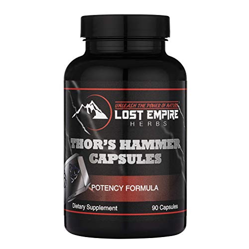 Thor's Hammer Supplement for Men - Tongkat Ali, Shilajit, Epimedium, Cistanche, Mucuna