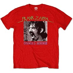 Rock Off Frank Zappa Chungas Revenge Officiel T-Shirt Hommes Unisexe - Les Beatles, Paul McCartney, John Lennon, RIngo Starr, George Harrison