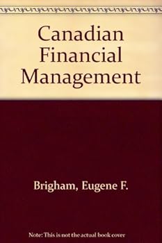 Paperback Canadian Financial Management Book