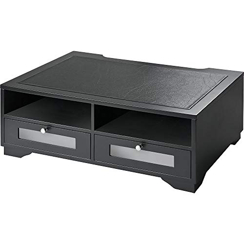 Support avec 2 étagères noir Victor pour optimiser le rangement intérieur