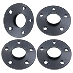 AQPYITYZ-4X-12mm-Hubcentric-5x45-Wheel-Spacers-Wheel-671mm-Hub-Black-Enhances-your-driving-experience