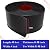 LSGCQ Flexible Baseboard Molding Trim 4 Inch x 40 Feet Self-Adhesive Vinyl Wall Base Peel and Stick Cove Base Rubber Wall Base Moulding Trim (Black)