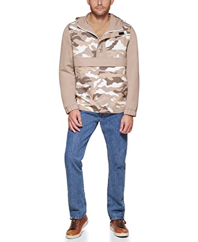 Image of Tommy Hilfiger Men's Retro Lightweight Taslan Popover Jacket