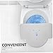 FOMIYES Walker Toilet Seat Replacement Bath and Shower Seat for Seniors Durable Walker Part for Safety Easy to Install