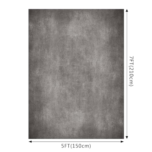 Fondo Fotográfico Gris 5x7ft Textura Abstracta para Studio miniatura 2