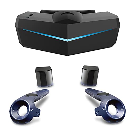 YUNZHIDUAN Occhiali 3D per Realtà Virtuale VR, 5K Plus VR Cuffie per Realtà Virtuale con Ampio 200° FOV, Doppio Pannello LCD RGB 2560x1440p E 6 DOF Tracking, Regalo per Bambini E Adulti