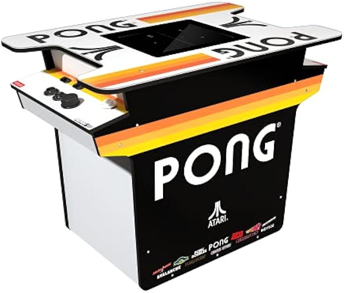 Arcade1Up Pong Head-to-Head Arcade Table - Electronic Games