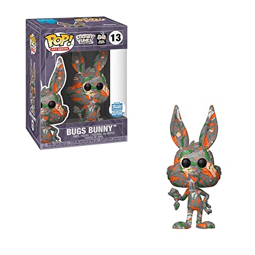 Funko Pop! Animation: Bugs Bunny 80Th Anniversary – Carrot Bugs Bunny Art Series Vinyl Figure – Funko Shop Exclusive