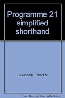 Programme 21 simplified shorthand B0007C7FLS Book Cover