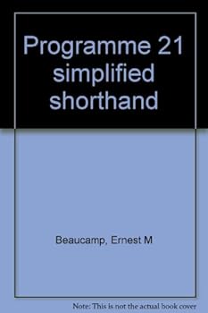 Unknown Binding Programme 21 simplified shorthand Book