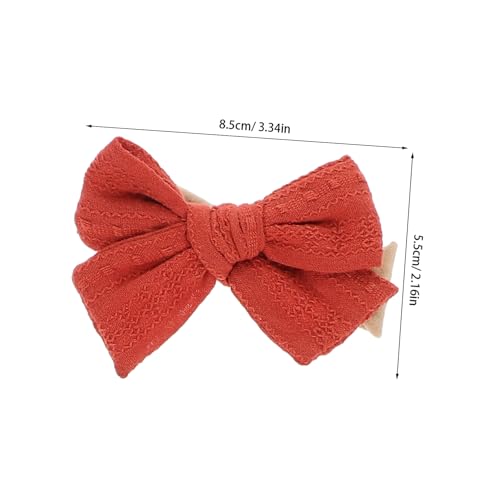 10Pcs Headbands Soft Cotton Bow Hair Accessories Newborn Hairbands with Dot Print Comfortable and Stylish for Boy Girl2