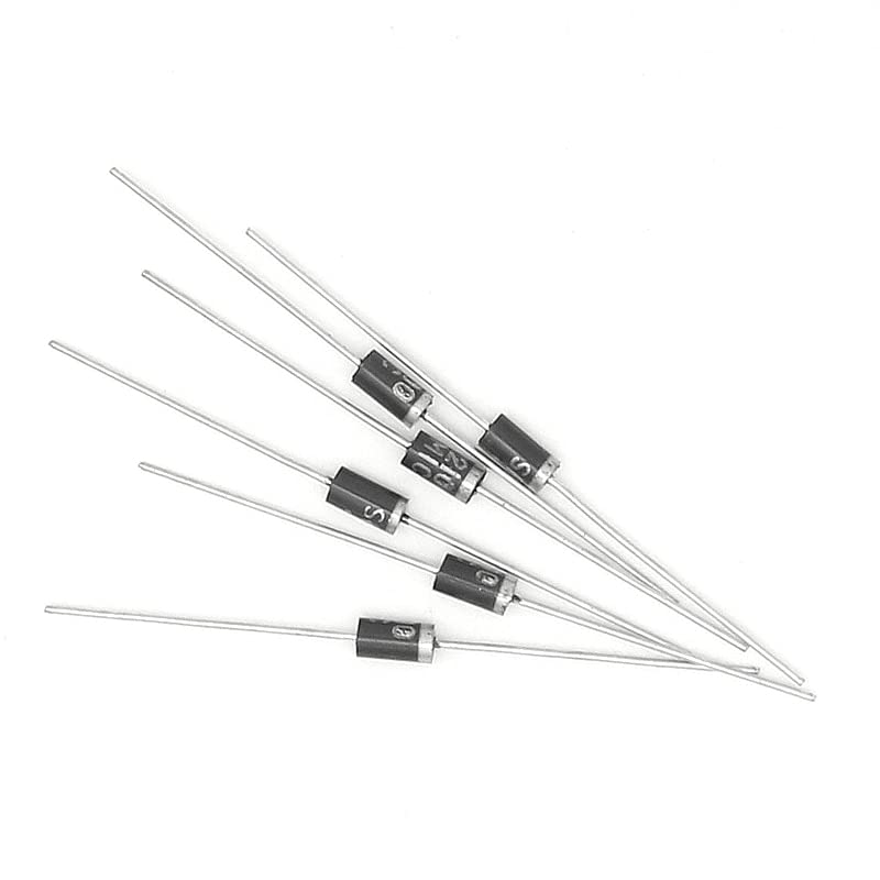 Diodo 50 unids/Lote diodos rectificadores Schottky SR2100 2A 100V diodo Schottky DO-15