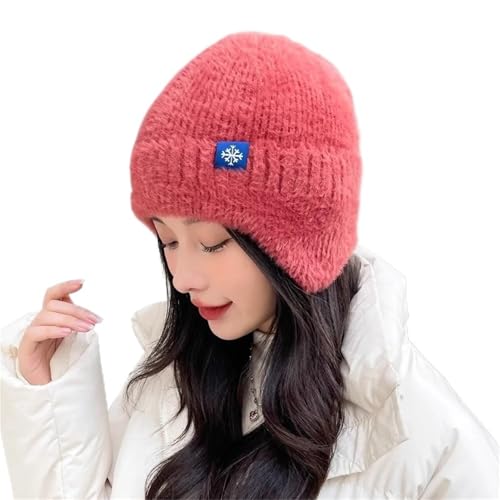 Bonnet tricoté chapeau d'hiver chaud coupe-vent pour ski et activités de plein air