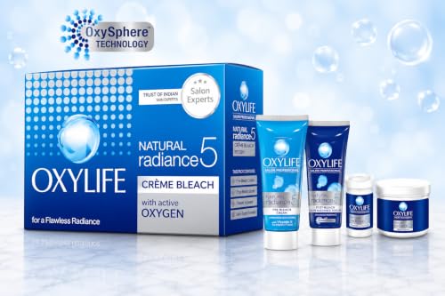 Image of Oxylife Natural Radiance 5 Creme Bleach With Active Oxygen, 126 g