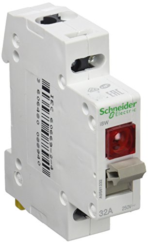 Interrupteur avec pilote 2P 32A 250V bipolaire pour commande de puissance