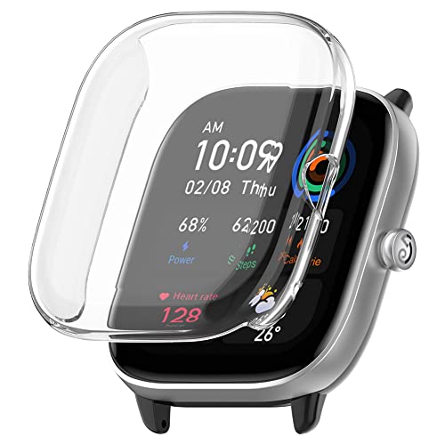 Tyogeephy compatible with Amazfit GTS4 Mini Screen Protector