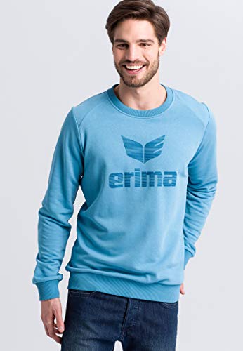 Erima GmbH Essential Sudadera, Hombre, Niagara/Azul (Ink), S