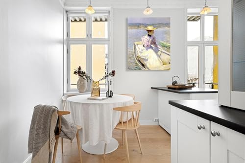Impression sur toile Le Dory blanc pour grand mur vide - 4