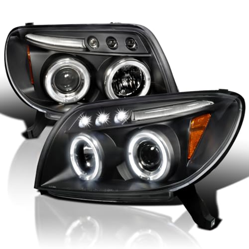 SPEC-D Halo LED Projector Headlights for 2003-2005 Toyota 4Runner