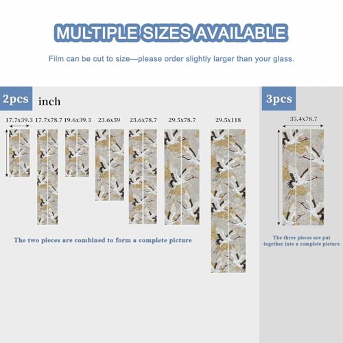 Vinilo Decorativo para Ventanas 19.6 x 39.3 Beige miniatura 5