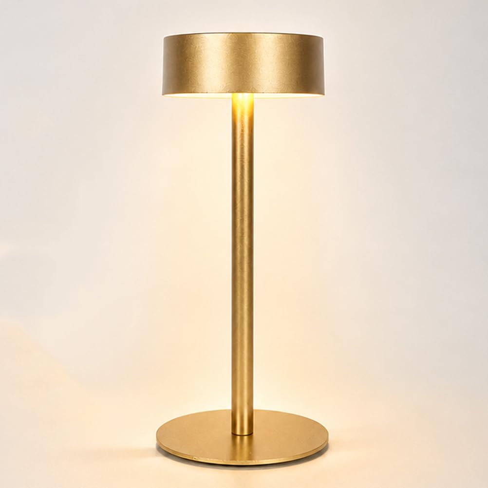 AoLa LED Tischlampe Kabellos Touch Dimmbar Tischleuchte Akku USB Aufladbar 1200mAh Batterie Lampe Nachttischlampe Ohne Kabel mit Touch Schalter Tischlampe 3000K-6000K für Schlafzimmer Wohnzimmer,A