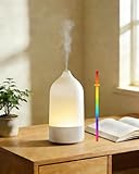 Aotsuyu アロマディフューザー アロマ加湿器 120ML 人気 加湿器 卓上 小型 多色 LED ライト 静音設計 室内装飾用アロマディフューザー 微細霧化拡散アロマ 空焚き防止-自動停止機能 乾燥対策 玄関/寝室/浴室/リビングルーム/家庭用（精油は含まれません）