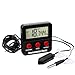 Digital Terrarium Thermometer and Hygrometer with Remote Probes - Can Also Be Used As Reptile Thermometer Terrariums, Vivariums
