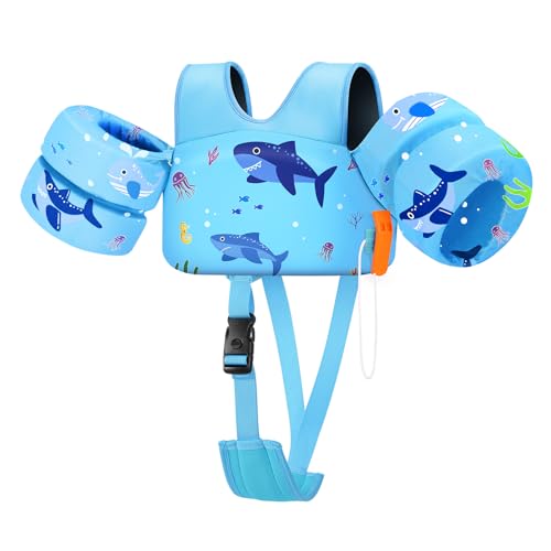 HeySplash Toddler Swim Vest, Infant Floaties Fit...