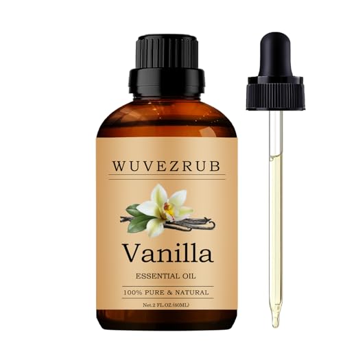 Wuvezrub Vanilla Essential Oil for Diffuser, Aromatherapy & DIY-60ml