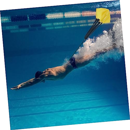 Paracaídas de resistencia para entrenamiento de natación amarillo miniatura 5