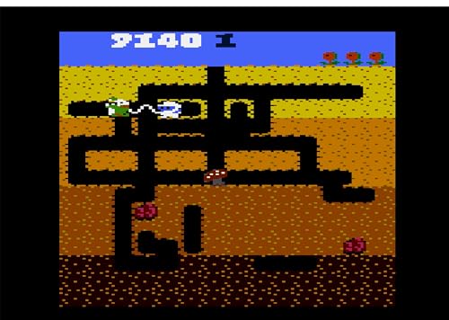 Image of DIG DUG 7800 - Atari 7800 Game Cartridge
