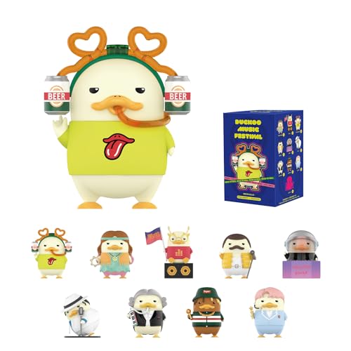POP MART DUCKOO Music Festival Series Blind Box Figures, Random Design Action Figures Collectible Toys Home Decorations, Holiday Birthday Gifts for Girls and Boys, Single Box
