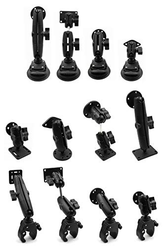 Image of Strg 1'' Ball Mounts Base with Rectangle Plate, Ball Base Mount Compatible with RAM and B Size 1 inch Ball Double Socket Arm