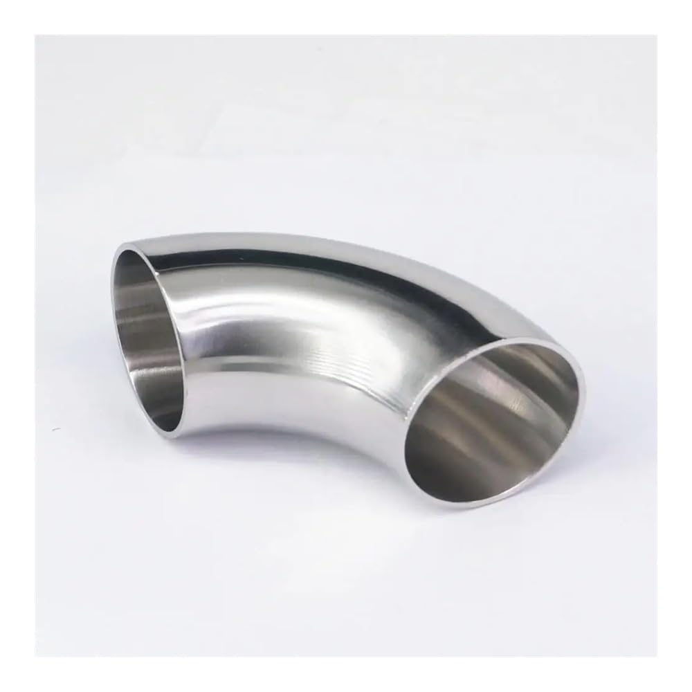 AARTERZZA 39mm ID 42mm OD SUS 304 Stainless Steel Butt Weld 90 Deg Elbow Angle Pipe Fitting Pipe Fitting