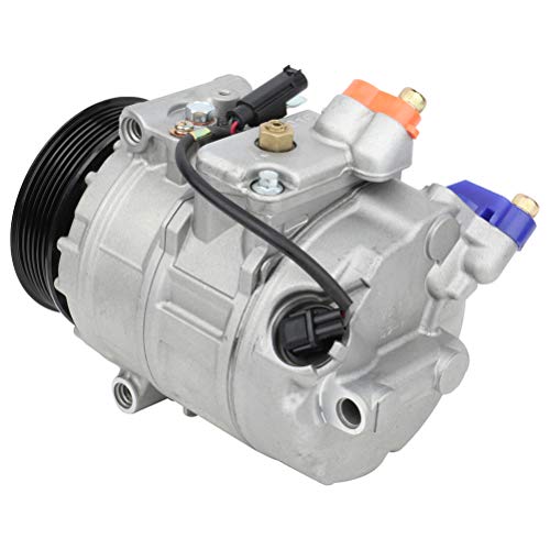 Image of SCITOO AC Compressor for BMW for 328i 3.0L 2007 | Fast Cooling, Ultra Low Noise (≤72 dB) Air Conditioner Compressor for Summer, with Clutch, 1211049 64522151495 64526956716