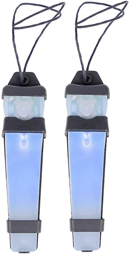 Tactical Helmet FMA Signal Light, LED Identification Marker, Waterproof Survival Safety Flashing Light for Outdoor Hunting Hiking Cycling (Blue)