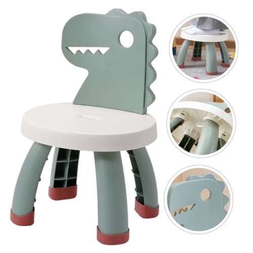 Chaise dinosaure dossier ergonomique STOBAZA verte - 8