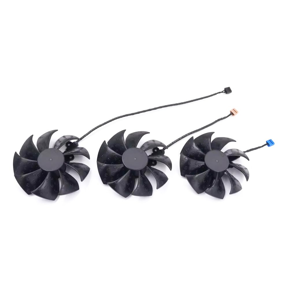 RAKSTORE Graphics Card Cooling Fan Replacement for EVGA RTX 3070 RTX3070Ti RTX 3080 RTX3080Ti RTX 3090 XC3 Quiet Cooler Fan