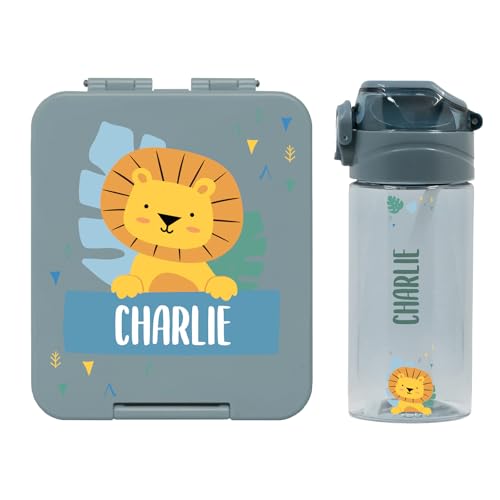 gutmarkiert – Set mit personalisierbarer Trinkflasche für...