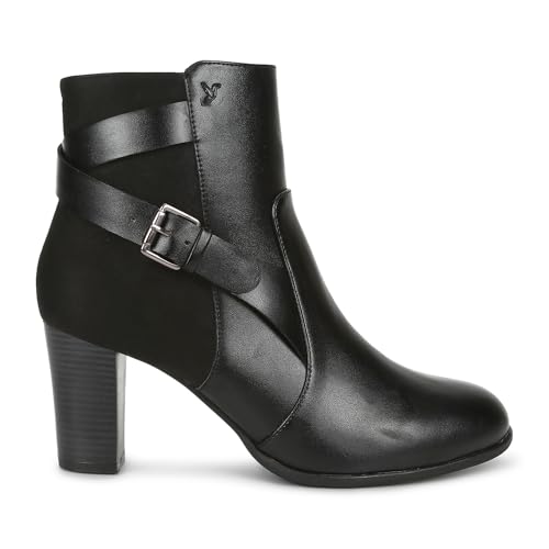 Image of YOHO Women Comfortable Boots Collection | Extra Cushioned Foot Bed And Skin Friendly Ankle Boot With Heels | Trendy, Stylish, Casual Boots | Winter, Snow And Holiday Outings