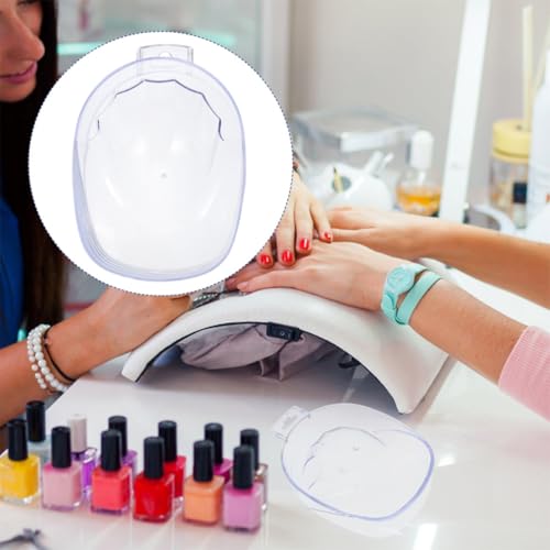 Recipientes acrílicos para remojar uñas y suavizar cutículas de manicura 4