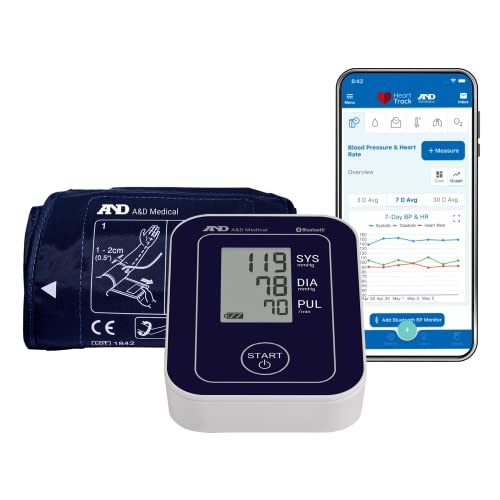 A&D Medical UA-651BLE Deluxe Upper Arm Blood Pressure Monitor With Bluetooth thumb #3