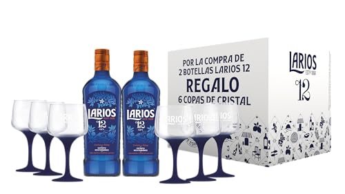 LARIOS12 40% 2X0.7L + 6 COPAS