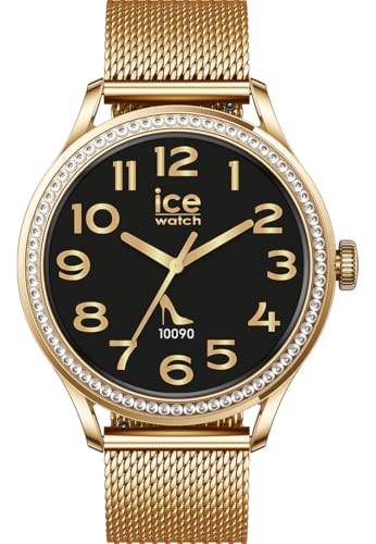 Ice-Watch - ICE smart ST 2.0 Gold Milanese - Montre connectée dorée pour femme avec bracelet en acier inoxydable - 025316 (1,2 pouces)