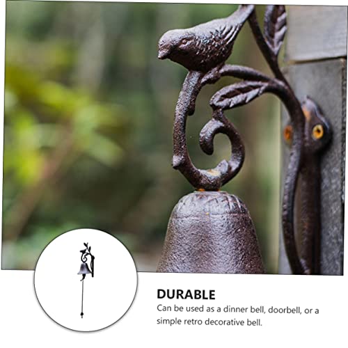 Amosfun 2 Pçs Sinos Internos Europeus Acionando Pássaros Montados Em Pátio Decorativos Esculturas De