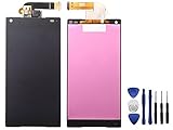 Incluye herramientas. imponic Pantalla de Repuesto Compatible con Sony Xperia Z5 Compact e5803 e5823 Mini LCD Touch Screen Cristal Color Negro + Herramientas