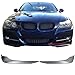 Pre-Painted Front Splitter Lip Compatible with 2009-2011 BMW E90 LCI, Factory Style PP Painted Titanium Silver Metallic #354 Front Bumper Splitter Lip Available by IKON MOTORSPORTS, 2010