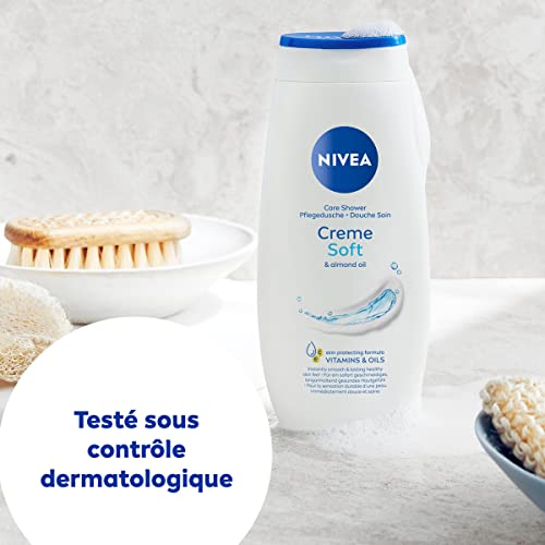 Crème de douche NIVEA gel douche hydratant soin microbiome et vitamines C E - 6