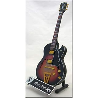 ELVIS Guitare Miniature avec médiator Come Back - Les Beatles, Paul McCartney, John Lennon, RIngo Starr, George Harrison